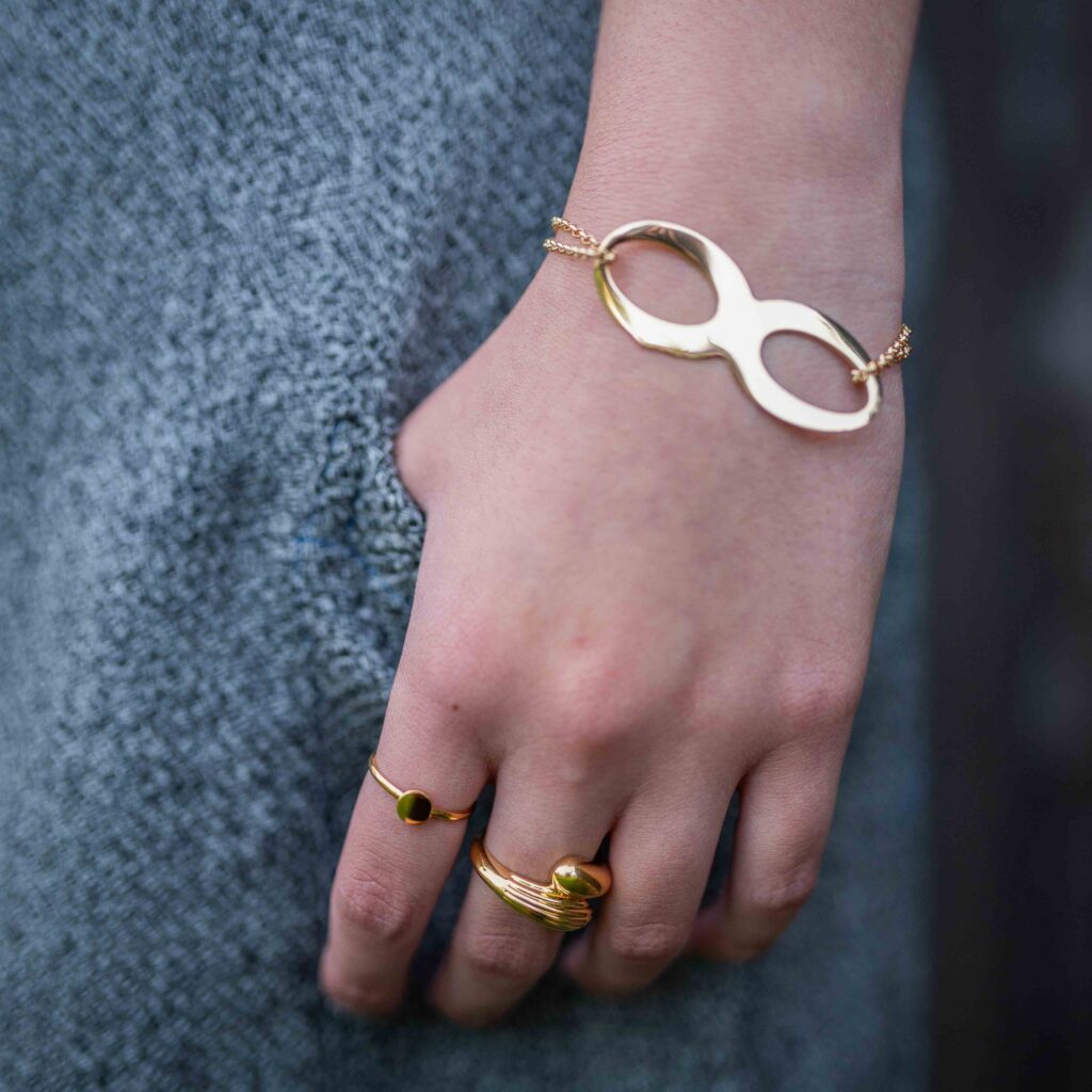 Infinity plus I Bracelet