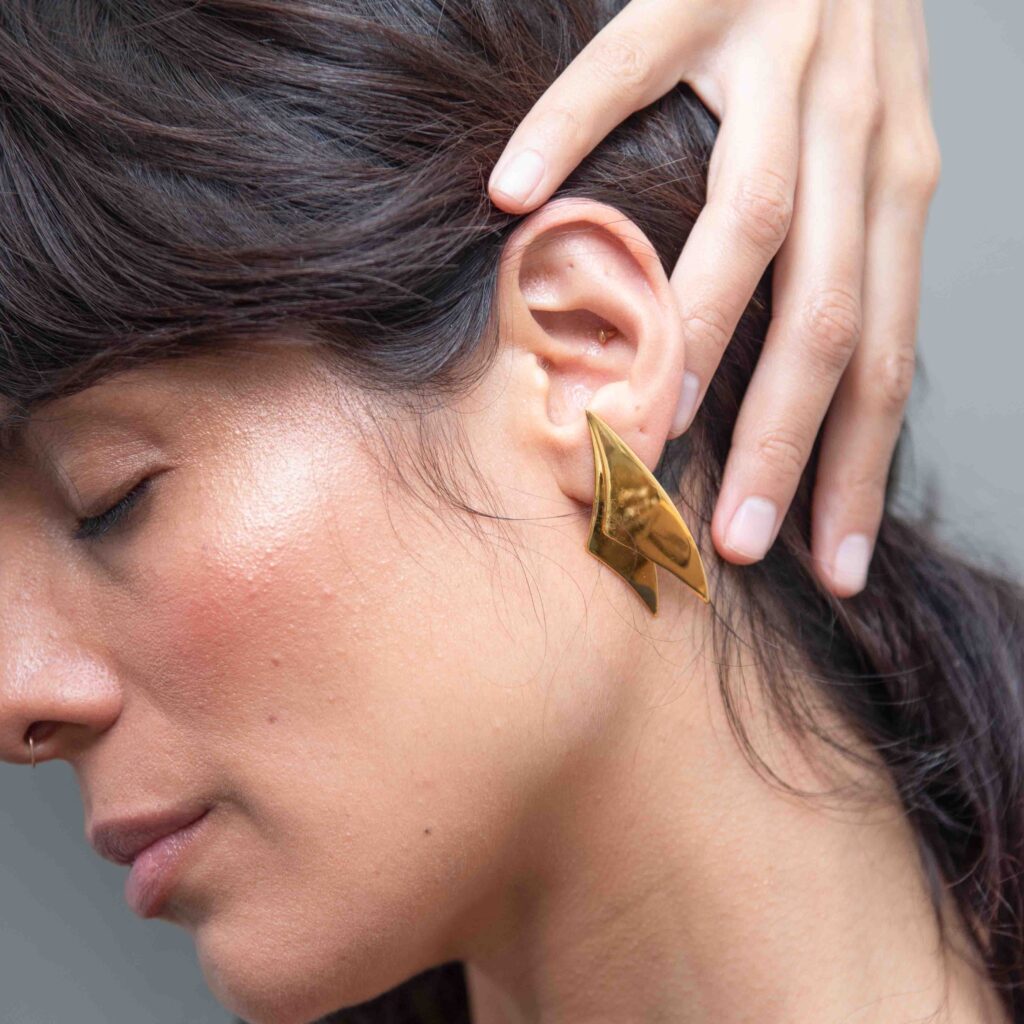 Treasure Trigon IV. Earrings. Monie Monie Collection